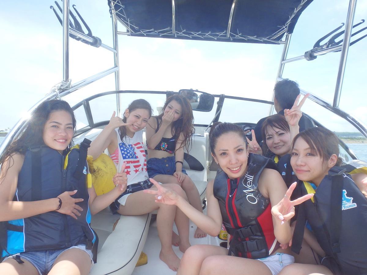 ホテル Sea Blue 恩納村 エクステリア 写真