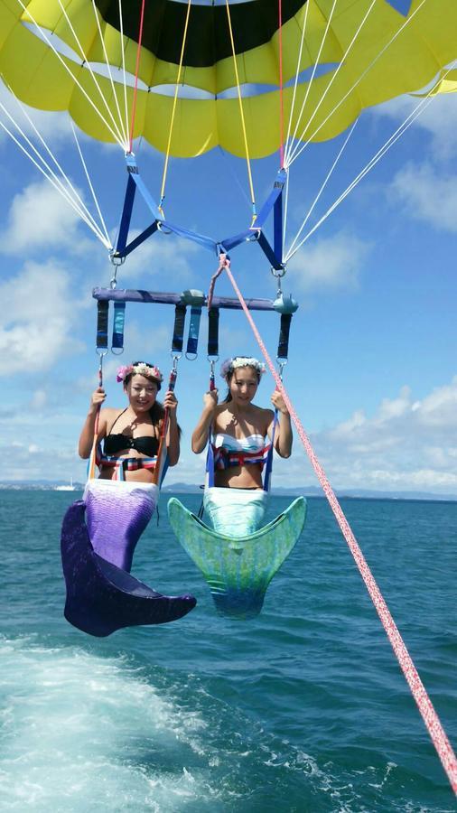 ホテル Sea Blue 恩納村 エクステリア 写真