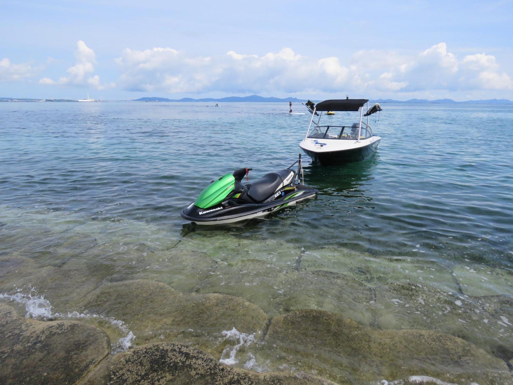ホテル Sea Blue 恩納村 エクステリア 写真